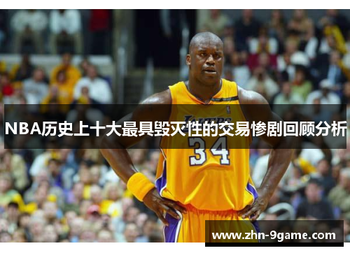 NBA历史上十大最具毁灭性的交易惨剧回顾分析